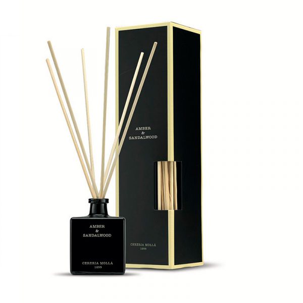 Amber & Sandalwood Mikado ambientador 100 ml.
